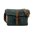 thumbnail image 1 of LNGOOR Sac à Bandoulière Rétro en Toile Décontracté Simple Sac à Main Imperméable pour Hommes, 1 of 7
