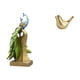 thumbnail image 1 of Estatua De Pavo Real Con Pájaros Dorados, Escultura De Animal, Figura Decorativa Moderna, Adorno Para Escritorio, Entrada, Mesa, Centro De Mesa, Oficina, Cumpleaños, Regalo De Inauguración, 1 of 8