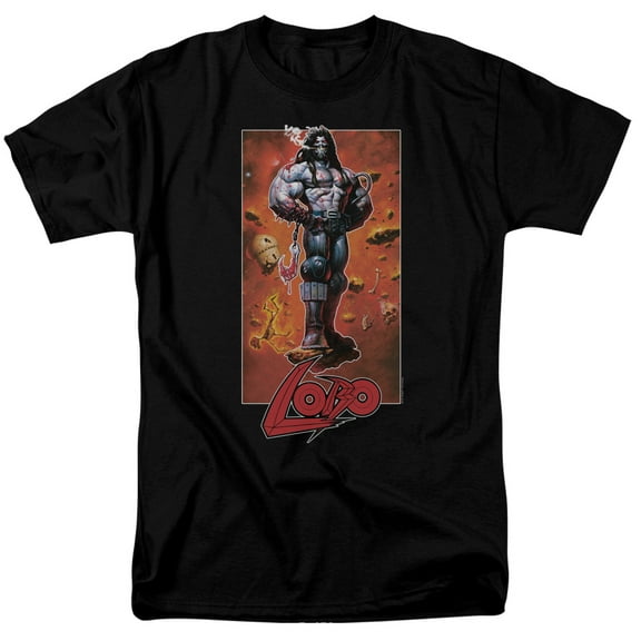JLA T-Shirt Lobo Pose Unisex Graphic Tee For Men & Women