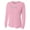 Pink, variant on Women's Long Sleeve Rash Guard Surf Comfortable Performance Swim Shirt FBA