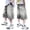 0-Grey245, variant on Lullu Boys Distressed Denim Shorts Streetwear Jean Shorts Summer Jorts, Sizes 4-14