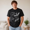 thumbnail image 2 of You're Not Alone There Are Bugs Graphic T-Shirt, Unisex Classic Fit Insect Tee, 2 of 9