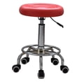 thumbnail image 2 of Taburete de Salón con de Gas para Peluquería, , Silla de Peluquería, Taburete - Rojo Macarena  equipo de peluqueria de salon, 2 of 7