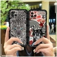 thumbnail image 6 of KDY-Phone Case For Samsung Galaxy A03 Euro/166mm, Shockproof TPU Silicone Protective Dirt-resistant Cute Fashion Design Soft case Graffiti Anti-knock Phone Pouch Waterproof Anti-dust, 6 of 9