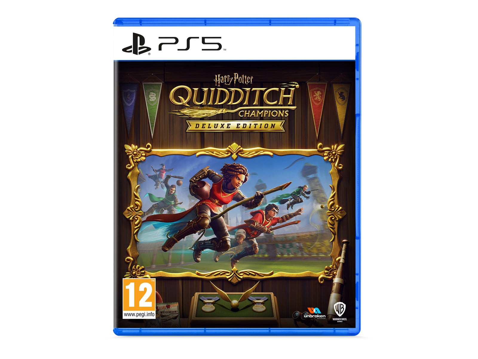 Free Shipping! Warner Bros Harry Potter Quidditch Champions Deluxe