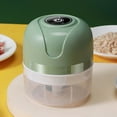 thumbnail image 7 of Shoreew Electric Garlic Masher 100/250ML USB Charging Food Processor for Vegetable Onion Powerful Motor Garlic Chopper for Fast Crushing Professional Kitchen Gadget, 7 of 7