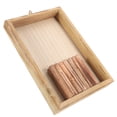 thumbnail image 1 of ELAYARD Shadow Box Frame Wall Hanging Wood Light Brown 1Pack for Homeowners and Decorators, 1 of 7