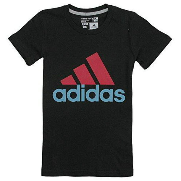 Adidas Youth Girls Adi Logo Short Sleeve Graphic Tee T-Shirt, Several ...