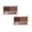 Dark brown and light coffee, variant on Eyebrow Powder Kit - 2-Color Waterproof Eyebrow Palette, Brow Definer & Filler, Natural-Looking Powder, Long-Lasting, Sweat-Proof, with Brush, Compact Makeup Palette Makeup Organizers