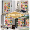 thumbnail image 5 of Fruit Patchwork Shower Curtain - Water Repellent Fabric Shower Curtains Washable, Modern County Funny Fruits Striped Decorative Polyester Cloth Bathroom Curtains Modern Bath Decor 36"x72", 5 of 8