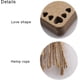 thumbnail image 3 of Kraft Paper Tags, 100 Pcs Heart Kraft Paper Gift Tags Craft Hang Tags With Free 100 Root Natural Jute Twine, 3 of 4