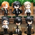 thumbnail image 2 of Figuras de acción del Anime Bungo Stray Dogs, modelos de colección intercambiables de cara, Akutagawa Ryunosuke, número 1191, 6 unidades/Set Fivean unisex, 2 of 2