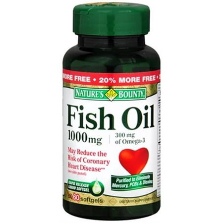 UPC 074312038303 product image for Nature's Bounty Omega-3 Fish Oil 1000 mg Softgels 50 Soft Gels | upcitemdb.com
