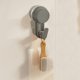 thumbnail image 1 of Vacuum Suction Cup Hook | Strong Wall Mount Towel & Cloth Organizer | No-Trace Plastic Holder | Bathroom Kitchen Multi-Purpose | Black/White/Gray | 4.3"x2.1"x1.9" | 1 Pack, 1 of 6