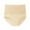 Beige, variant on Panties for Women,High Waist Seamless Underwear for Women Body Shaping Lifting Comfortable Breathable Everyday Briefs,Womens Underwear,Pink,L