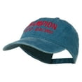 thumbnail image 2 of Champion Auto Racing Embroidered Washed Cap - Navy OSFM, 2 of 5