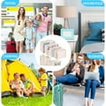 thumbnail image 5 of Packing Cubes for Travel, 8Pcs Travel Cubes Set Foldable Waterproof Suitcase Organizer Luggage Storage Bag, Beige, 5 of 7