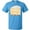 Pacific Blue, variant on Inktastic Cute Smiling Cake with Confetti Sprinkles T-Shirt