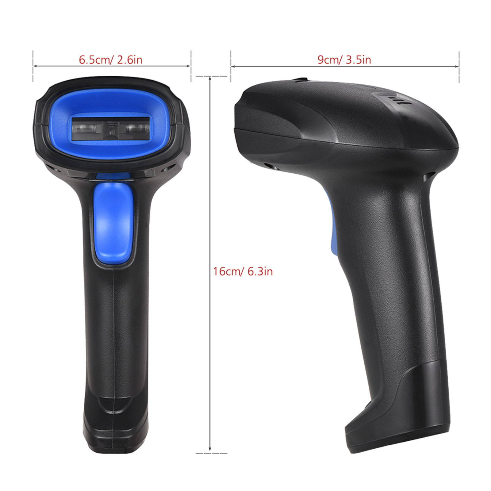 Andoer Handheld CCD Automatic USB Wired 1D Bar Code Reader for Mobile Payment Computer Screen Scan - image 4 of 7