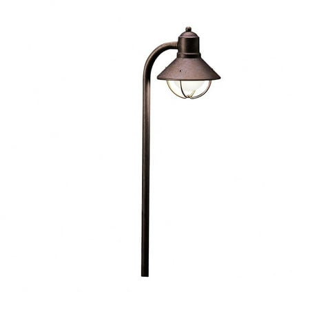 

Low Voltage 1 Light Path and Spread 6 inches Wide-Olde Brick Finish Bailey Street Home 147-Bel-550644
