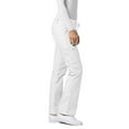 thumbnail image 3 of Adar Universal Women's Straight Leg Scrub Pants, Drawstring, Durable Poplin, Black, 3 of 7