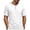 A-White, variant on Mens Plus Size Summer Tops Henry Short Sleeve T-Shirt Casual Button Lightweight Pullover Shirt Soft Stretch Tees Tops