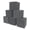 Charcoal, variant on Foamma Charcoal Foam Pit Cubes/Blocks 4 x 4 x 4 10 Pack for Gymnastics, Freerunning and Parkour Courses, Skateboard Parks, BMX, Trampoline Arenas