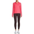 thumbnail image 3 of Avia Women's Active Full Zip Long Sleeve Jacket with Thumbholes and Sport Watch Opening, 3 of 5