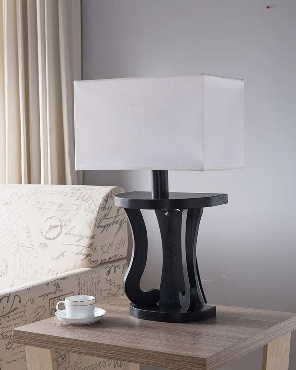 circle base table lamp
