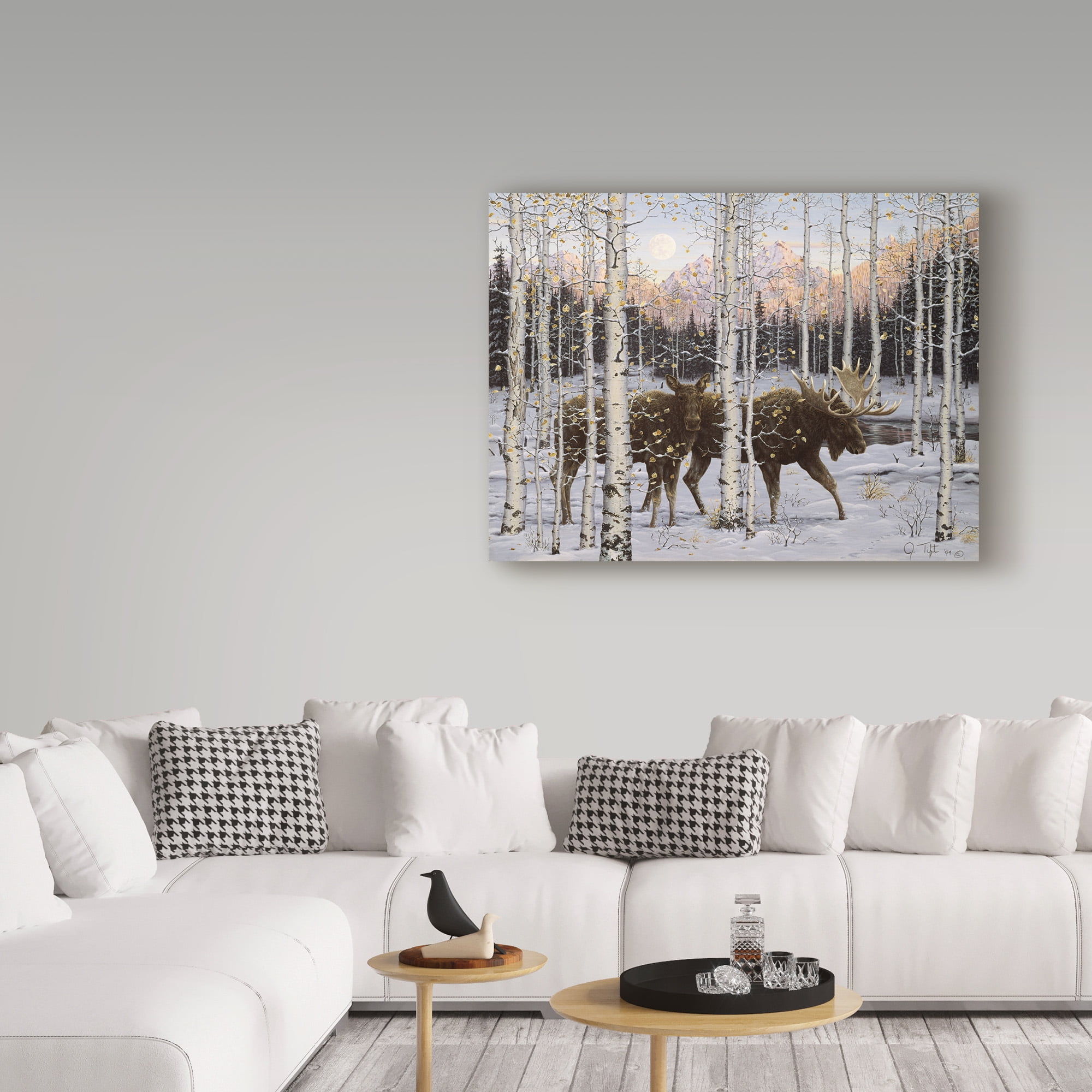 Jeff Tift 'Forest Twilight' Canvas Art