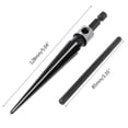 thumbnail image 4 of 3-13mm Hand Held Tapered Reamer T Handle 6 Flute Beveling Cutting Drill Tool, 4 of 5