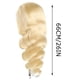 thumbnail image 3 of Fiudx Pelucas de Encaje Frontal, Peluca de Cabello Humano Sin Pegamento de 66 Cm, Diseño de Encaje Suave de 13X4, Aspecto Natural y Elástico, Perfectas para Fiestas, Bodas y Vacaciones, Regalo Ideal, 3 of 6