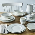 thumbnail image 3 of Noritake Grey Hammock 12-Piece Rim Dinnerware Set, Service for 4, 3 of 7