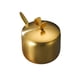 thumbnail image 5 of Tarro de Azúcar de Acero Inoxidable Bearachild con Tapa y Cuchara Oro tipo 1 S 2Conjunto, 5 of 6