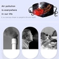 thumbnail image 3 of Langgg Christmas Themed Face Mask Dustproof Breathable Printing Mask with Elastic Ear Band Type 5, 3 of 6