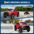 thumbnail image 7 of Eastvita 12V Licensed RAM Electric Pickup Truck for Kids, Dual Motor, Remote, LED, Music, Storage, 7 of 7