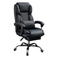 thumbnail image 4 of DimyFew Chaise de Bureau Chaise Inclinable Chaise de Jeu Ergonomique Dossier Haut Réglable Éponge Alliage d'Aluminium Convient aux Adultes Femmes Bureau à Domicile Étude Espace de Travail Professionnel Noir, 4 of 8