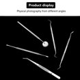 thumbnail image 1 of mmirethe Mouth Mirror Set Stainless Steel Portable Tooth Plaque Remover Home Professional Cleaning Tool Tweezers 5Pcs 5Pcs, 1 of 6