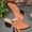 Brown, variant on Women’s Pointed Toe Block Heel Mules, Metal Buckle Slip On Backless Clogs, Mid Heel Dress Sandals for office Party Green 5.5(35)