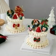 thumbnail image 7 of Scheam Red Green Firework Cupcake Toppers Sparkle Tinsel Cake Picks Food Fruit Toothpicks Cocktail Stirrers Foil Tassel Cake Decorations for Christmas New Year Wedding Party 30 Pcs, 7 of 7
