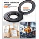 thumbnail image 5 of TORRAS Anillo magnético para teléfono con soporte y giro de 360° en negro, 5 of 8