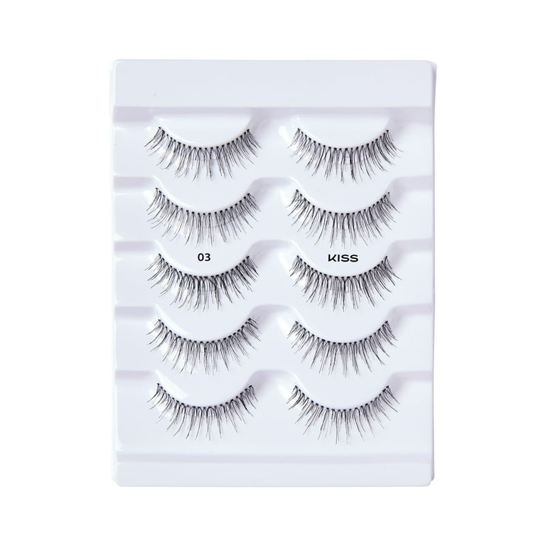 KISS Looks So Natural False Eyelashes, Full Set, 100% Human
