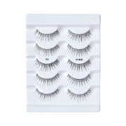 Kiss Looks So Natural 100% Human Hair False Eyelashes Multipack #03, 5 Pairs