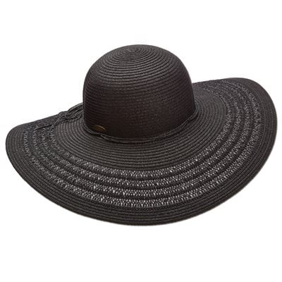 Panama Jack Women's Paper Braid Packable Sun Hat, 4