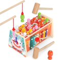 thumbnail image 2 of de pesca Montessori para bebés, juguete educativo para edades tempranas, juguete Musical de con Motor fino para y niñas Hugo Juego de pesca, 2 of 10