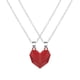 thumbnail image 2 of Xihbxyly Collares de Pareja, Joyería con Colgante de Corazón Magnético, Diseño Creativo de Piedra de Los Deseos, Símbolo de Unión Eterna, Regalo de Aniversario, Celebración de Relaciones Románticas,, 2 of 2