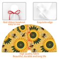 thumbnail image 4 of Sikiie Bees and Sunflowers 30-48 inches {designName} Print Christmas Tree Skirt Snowman Xmas Tree Skirt with Edge Christmas Decorations for Holiday Party36", 4 of 7
