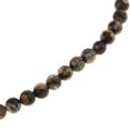 thumbnail image 3 of Perlas redondas naturales Perlas artesanales Perlas de piedras preciosas Collar de perlas sueltas 62 piezas 6mm Sunnimix Granos redondos Polar jade, 3 of 7