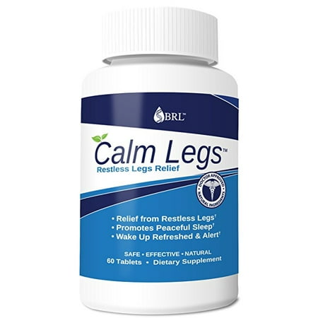 BRL Nutrition Calm Legs Restless Legs Relief Tablets, 60 (Best Treatment For Restless Legs)