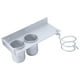 thumbnail image 3 of Estante de almacenamiento para baño, soporte organizador de almacenamiento en pared, juego de toallero, funcionamiento suave, 3 of 8
